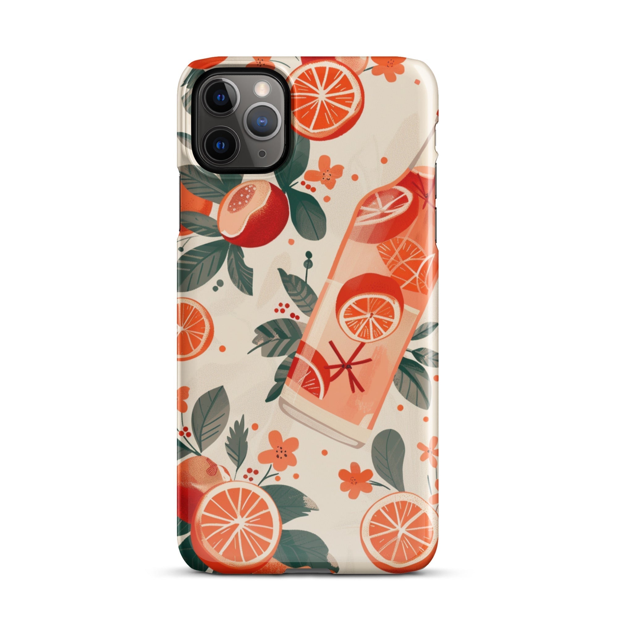 Peach Phone case for iPhone-4