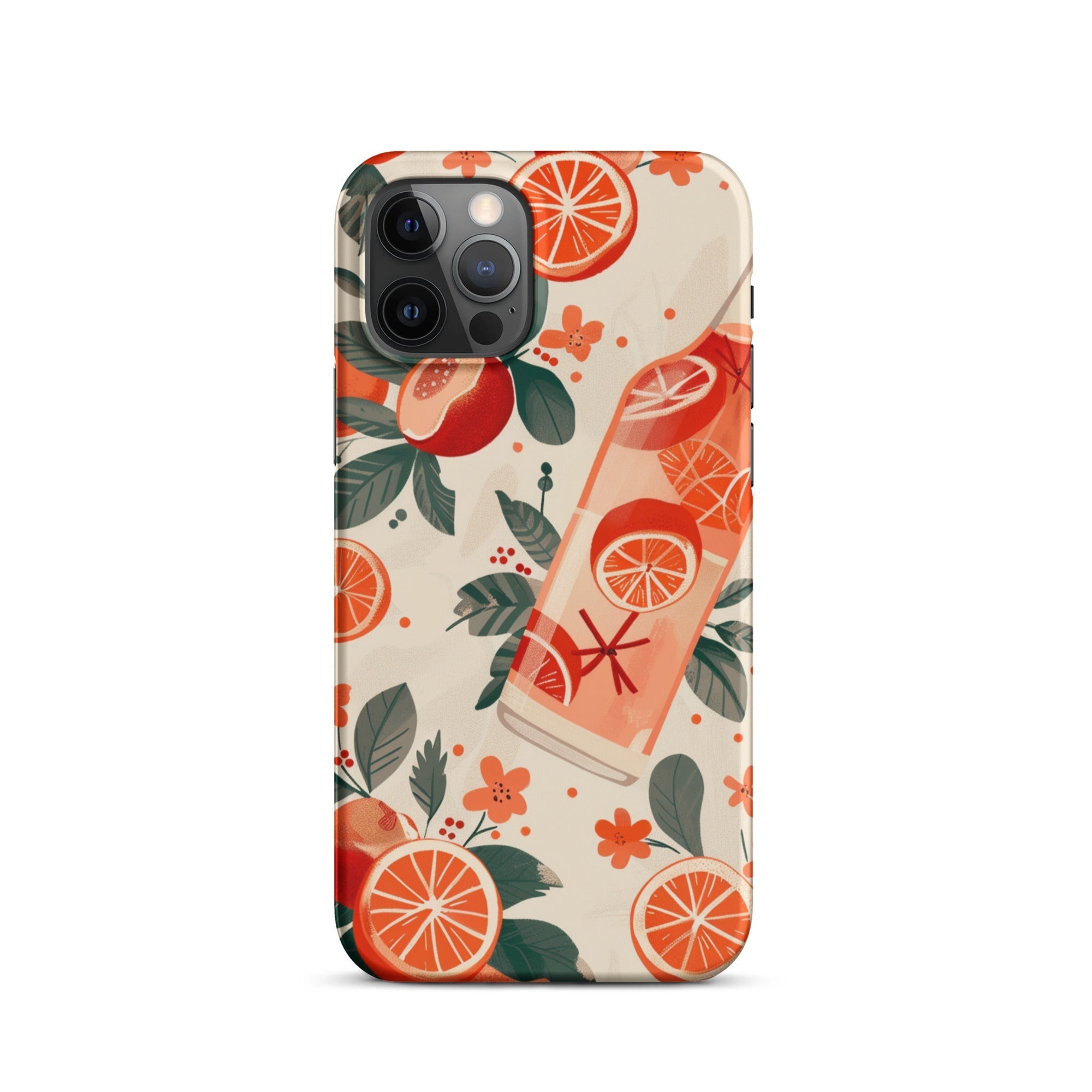 Peach Phone case for iPhone-11